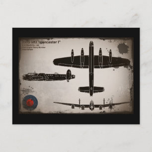 Avro 683 Lancaster 1 Vykort