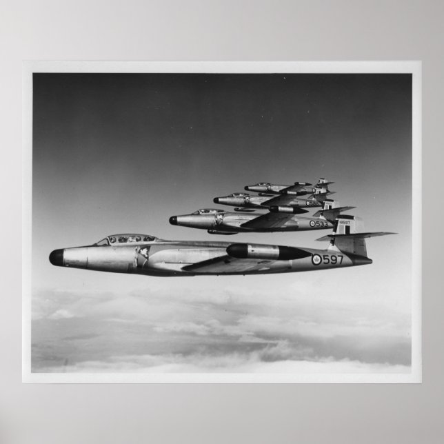 Avro CF-100 Canuck Poster (Framsidan)
