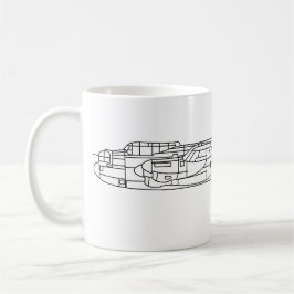 Avro Lancaster Kaffemugg