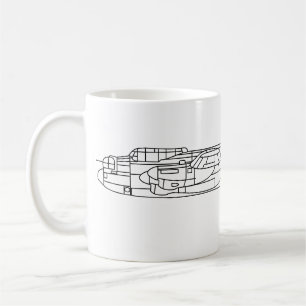 Avro Lancaster Kaffemugg