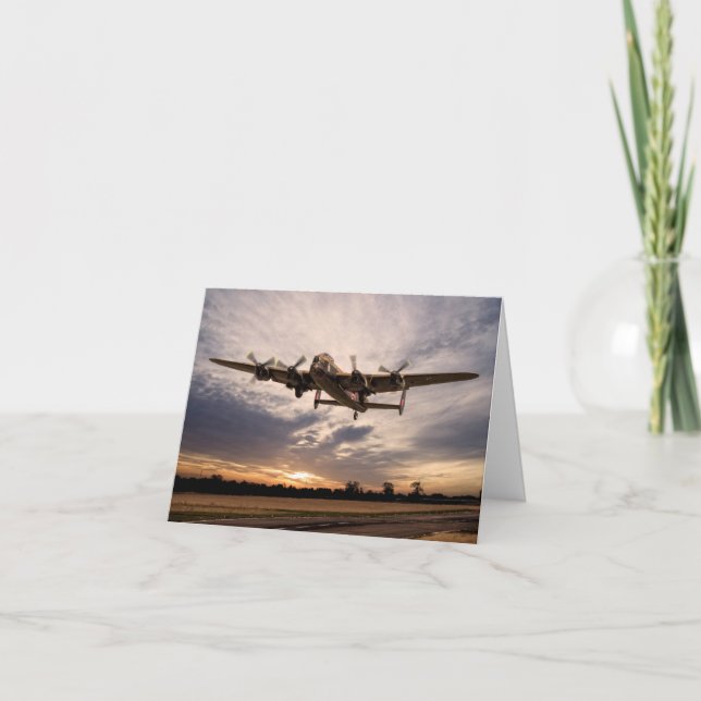 Avro Lancaster KB726 Vera Kort (Framsida)