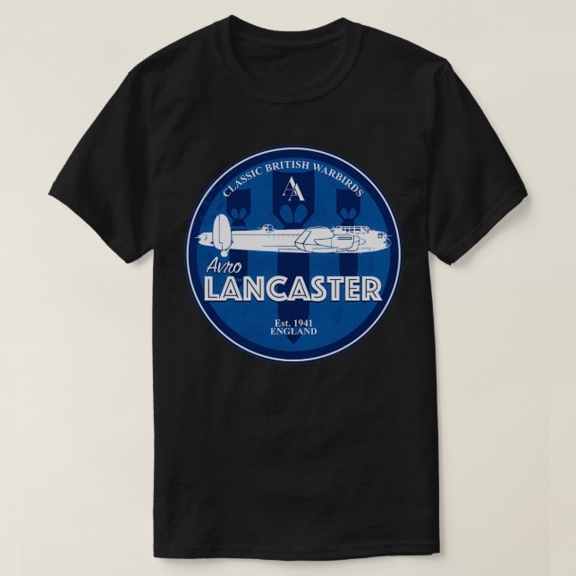 Avro Lancaster T Shirt (Design framsida)