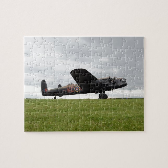 Avro Lancaster vid Fält Pussel (Horisontell)