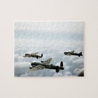 Avro Lancaster - Vintage Aviation Photograph Pussel
