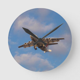 Avro RJ85 Jet Landar Rund Klocka