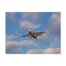 Avro RJ85 Jet-landning