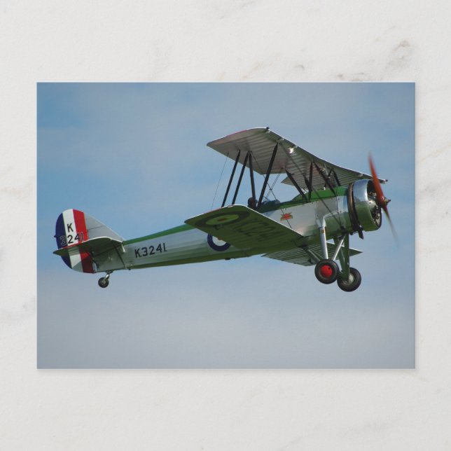 Avro Tutor vykort (Framsida)