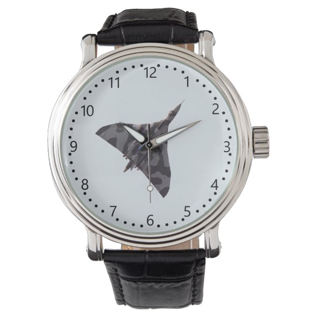 Avro Vulcan -1 numrerad uppringning Armbandsur (Framsida)