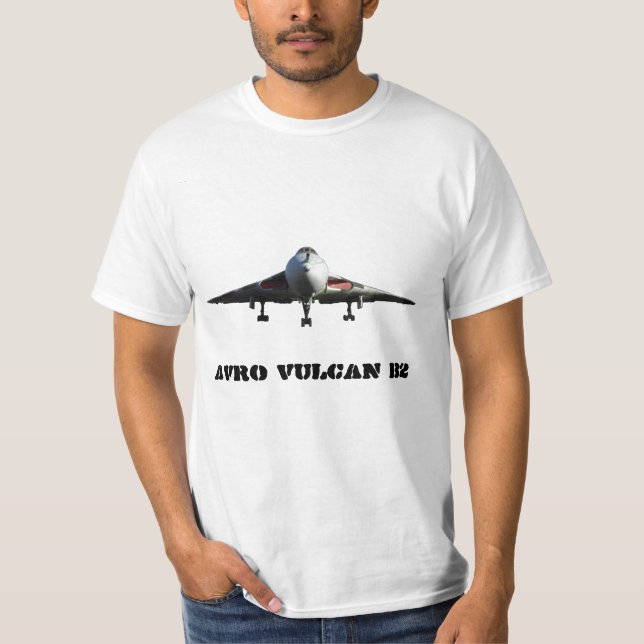 Avro Vulcan B2 T-shirt (Framsida)