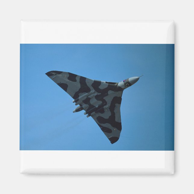 Avro Vulcan B2, XH-558 Magnet (Framsidan)