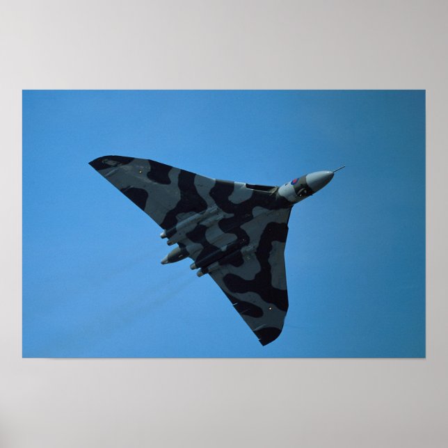 Avro Vulcan B2, XH-558 Poster (Framsidan)
