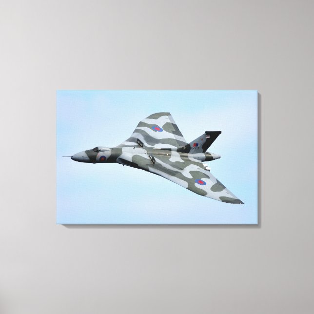 Avro Vulcan B.2 Canvastryck (Framsida)