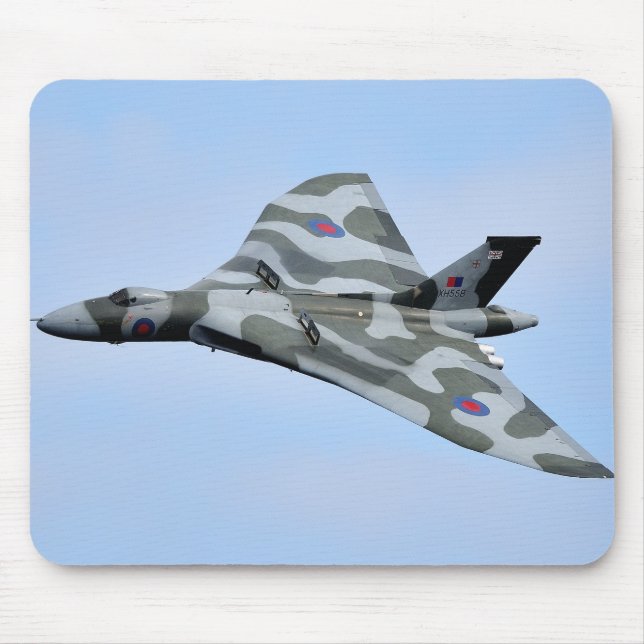 Avro Vulcan B.2-musknapp Musmatta (Framsidan)
