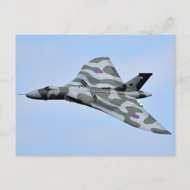 Avro Vulcan B.2 Vykort (Framsida)