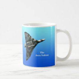 Avro Vulcan Bomber med ditt monogram Kaffemugg