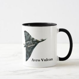Avro Vulcan Bomber med ditt monogram Mugg