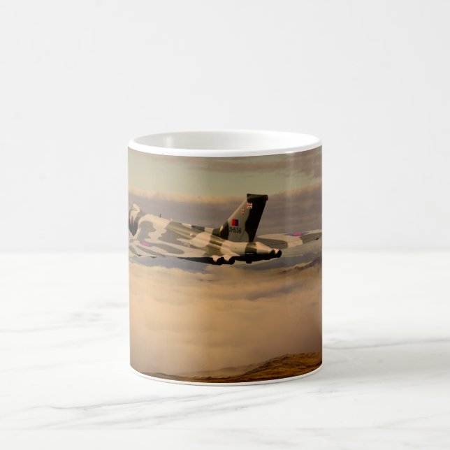 Avro Vulcan bombplan XH558 Kaffemugg (Center)