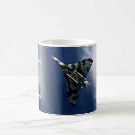 Avro Vulcan delta delta vinge klassiskt flygplan, Kaffemugg