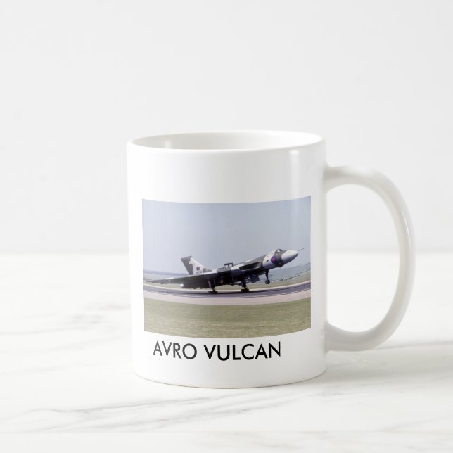 Avro Vulcan XH558 mugg (Höger)