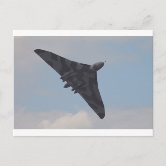 Avro Vulcan XH558 Vykort (Framsida)