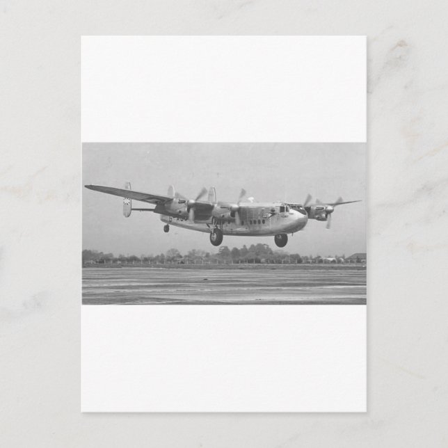 Avro York Vykort (Framsida)