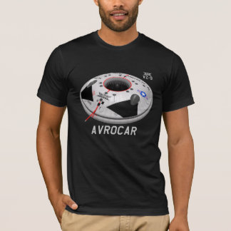 Avrocar mörkskjorta tee shirt