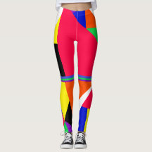 Avryl Fleurs Abstrakt World Leggings