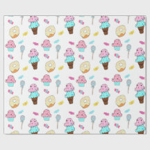 Avryl Fleur's Cute Ice Cream Cone Cupcoa Donut