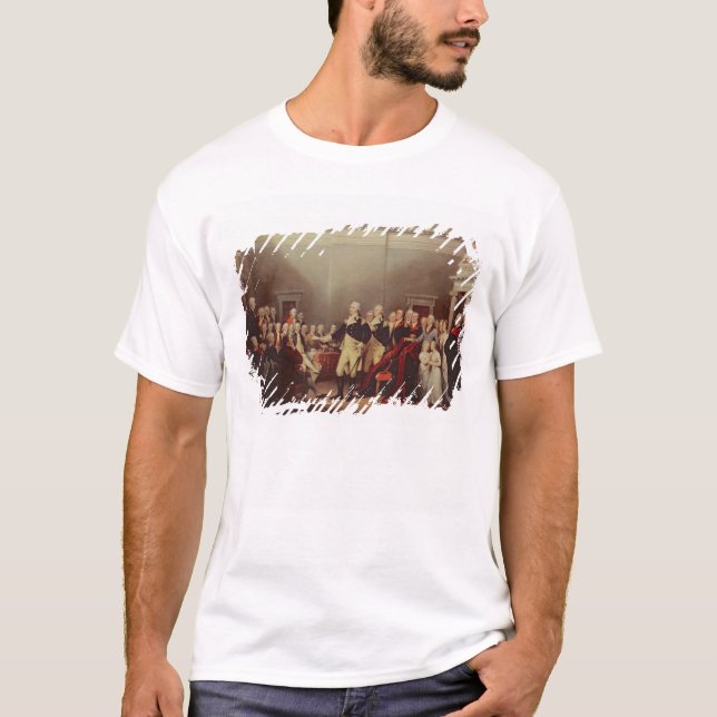 Avsägelsen av George Washington Tee Shirt (Framsida)