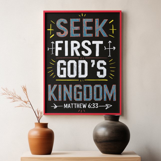 Avsändande Grace: Sök först, Gods-kungariket Poster (Skapare uppladdad)
