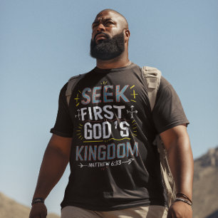 Avsändande Grace: Sök först, Gods-kungariket T Shirt