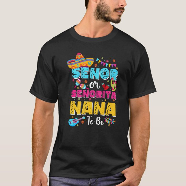 Avsändare eller senorita Nana som skall vara Gende T Shirt (Framsida)
