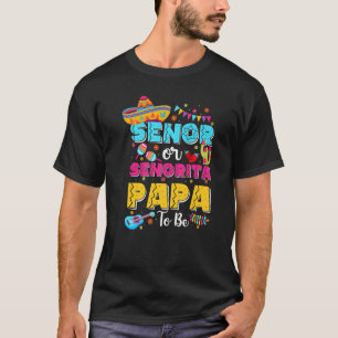 Avsändare eller senorita Pappa som skall vara Gend T Shirt