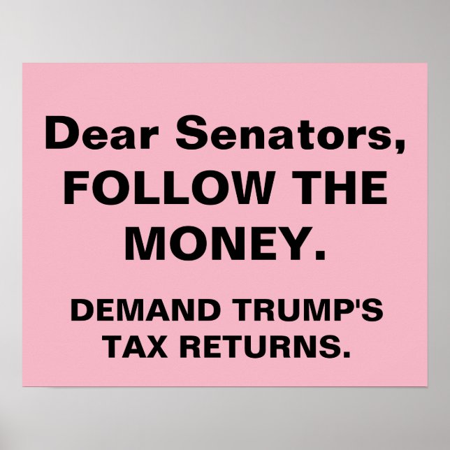Avsändare följer protester mot trumpmomsåterstoder poster (Framsidan)
