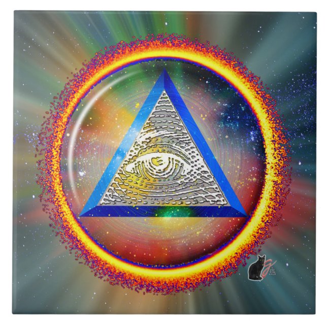 Avsändare Kakelplatta (Framsidan)