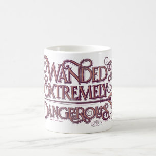 Avsedd och extremt farlig grafik - Rosa Kaffemugg