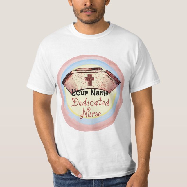 Avsedd sjukhushölje t shirt (Framsida)