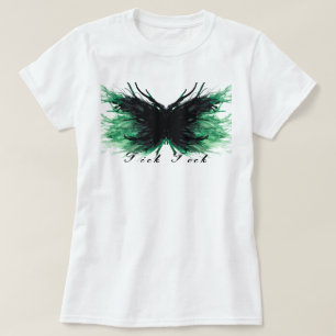 Avseende Abstrakt 7 Dödssynder Alkohol Bläck Konst T Shirt