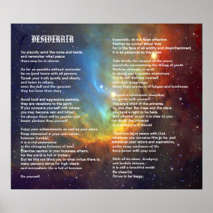 Avsiderata på Tulip Galaxy Poster