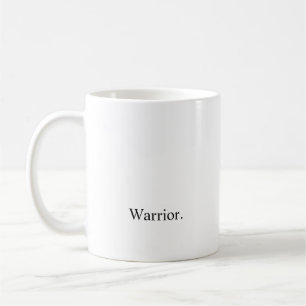 Avsikt "krigare ", kaffemugg