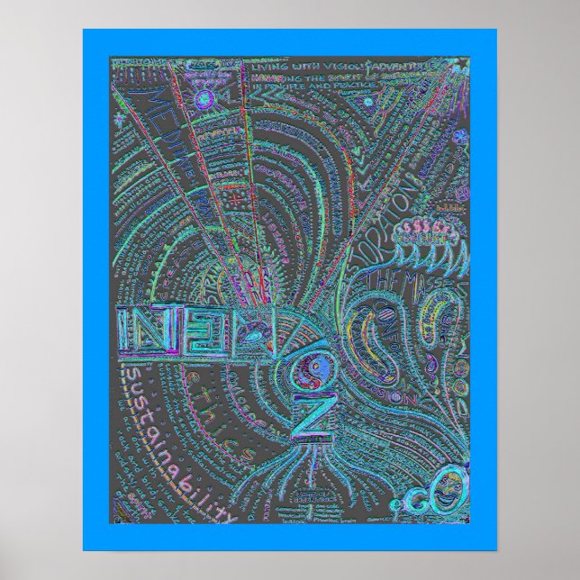 Avsikten att upprätthålla Mind Karta II Poster (Framsidan)