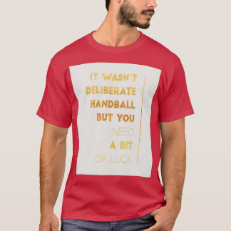 Avsiktlig handboll t shirt