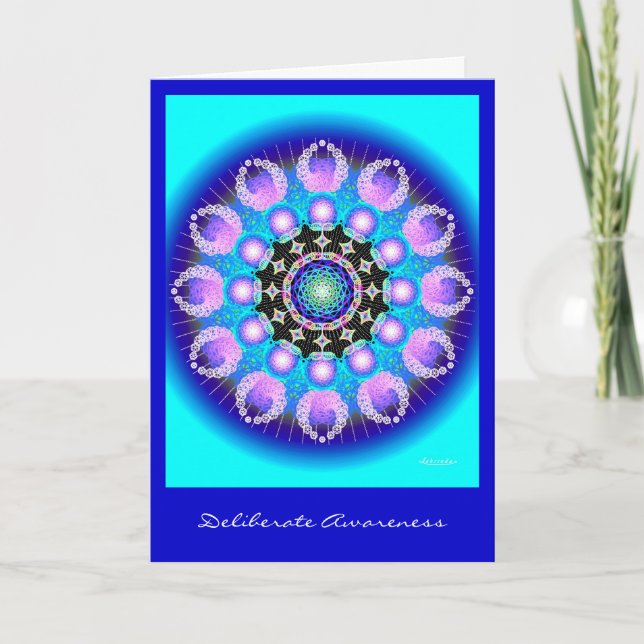 Avsiktlig medvetenhet kort (Framsida)