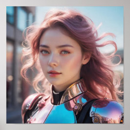 Avsiktligt utseende och oskarp bakgrund poster