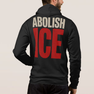 Avskaffa ICE Minimalist Protest Typografi Design T Shirt