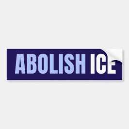 Avskaffa ICE Politisk Anti Trump Bildekal