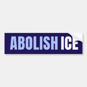 Avskaffa ICE Politisk Anti Trump Bildekal