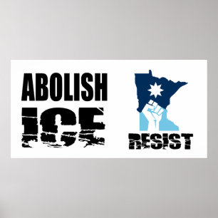 Avskaffa ICE Poster