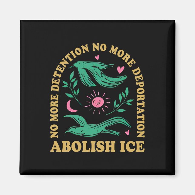 Avskaffa isretroprotesten och motstå stötande bild magnet (Framsidan)