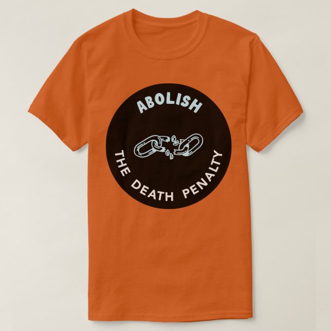 Avskaffande av dödsstraffet t shirt (Design framsida)